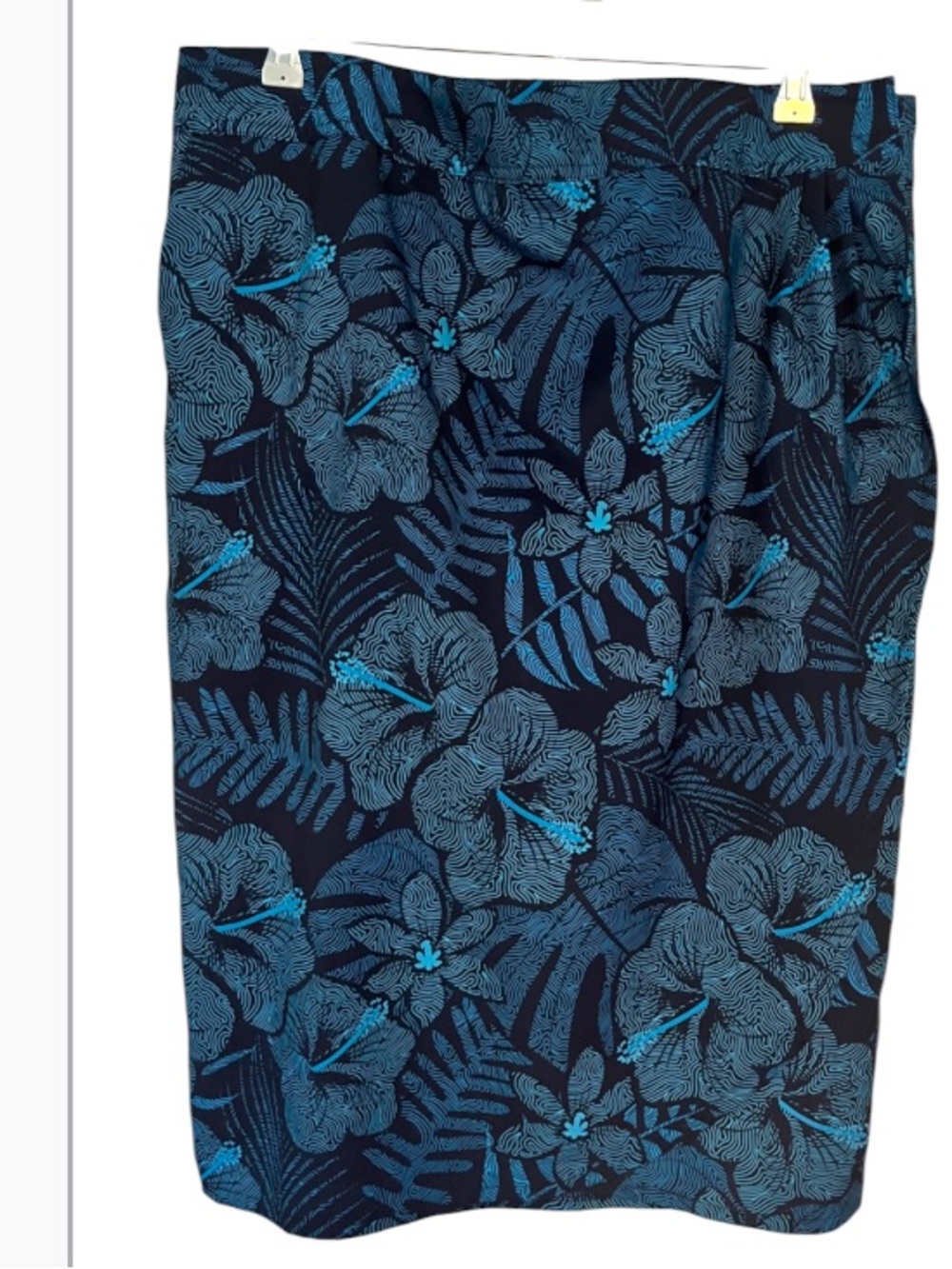 Rip skirt Blue Type 3 Hawaiian Print Skirt